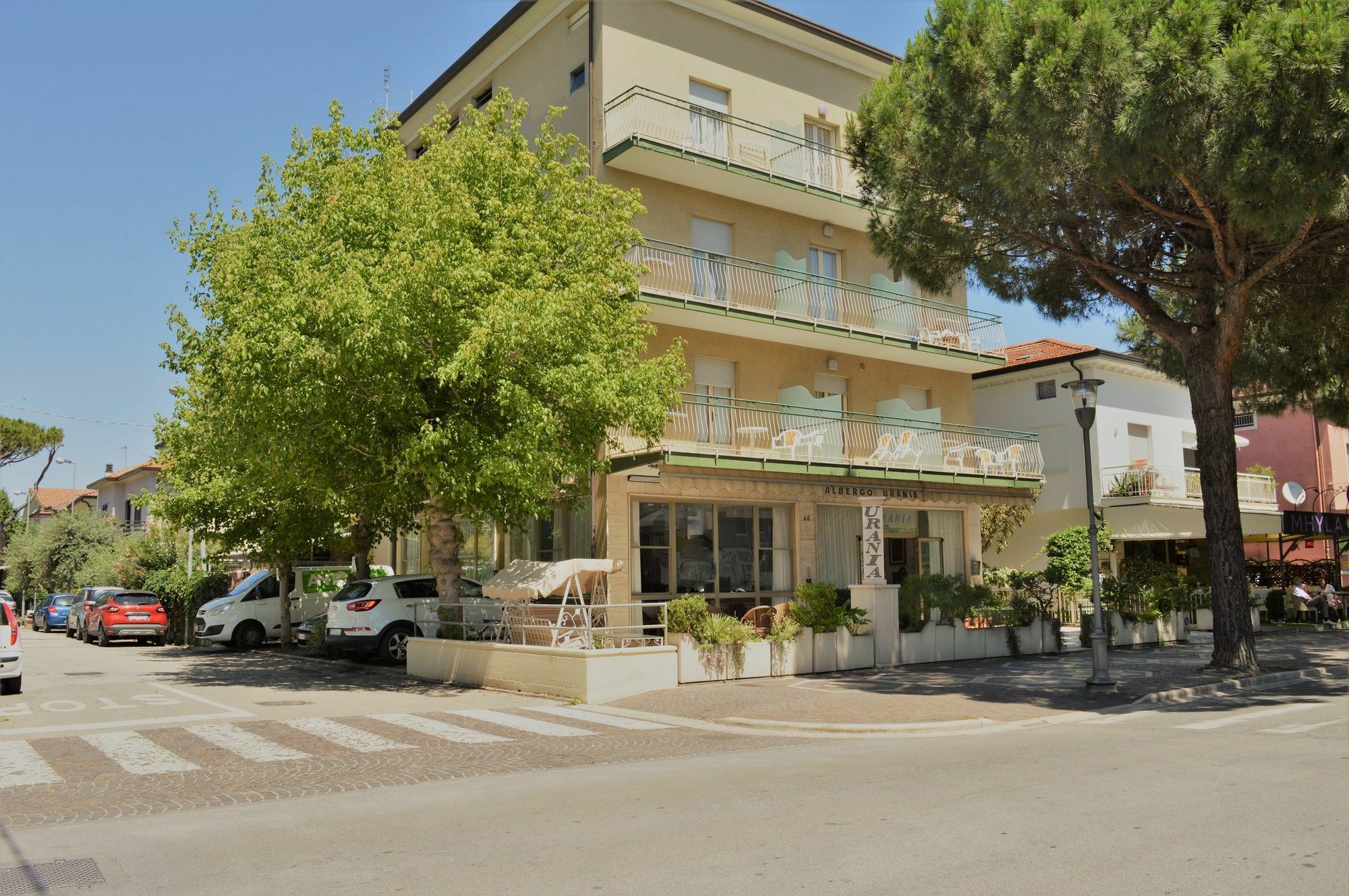 Urania Hotel Fogliano Marina Exterior foto